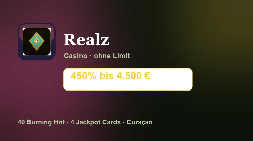 Screenshot von Realz Casino