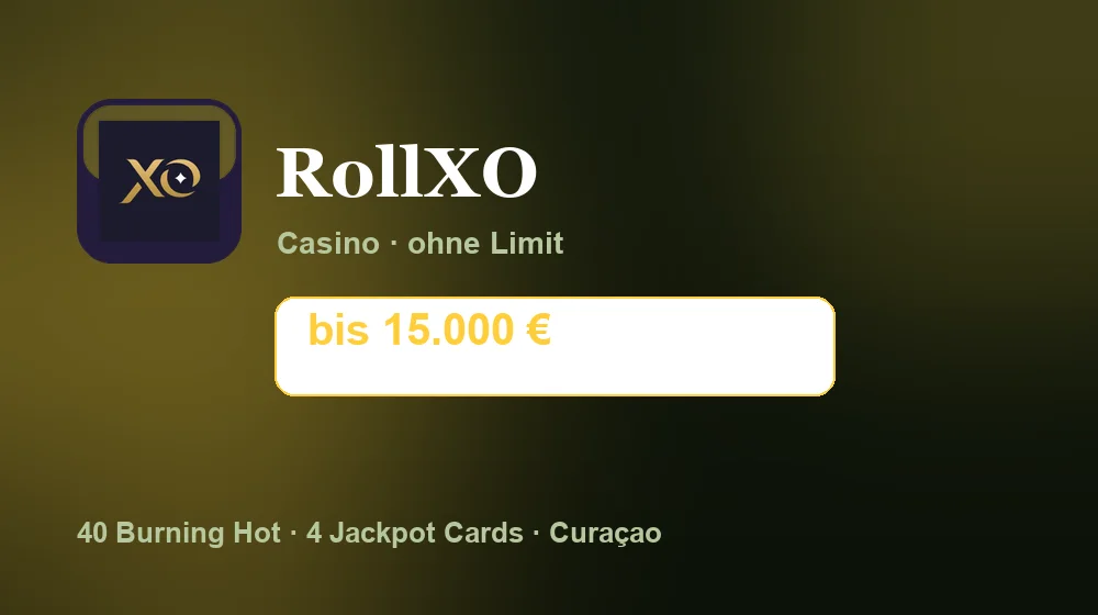 Screenshot von RollXO Casino